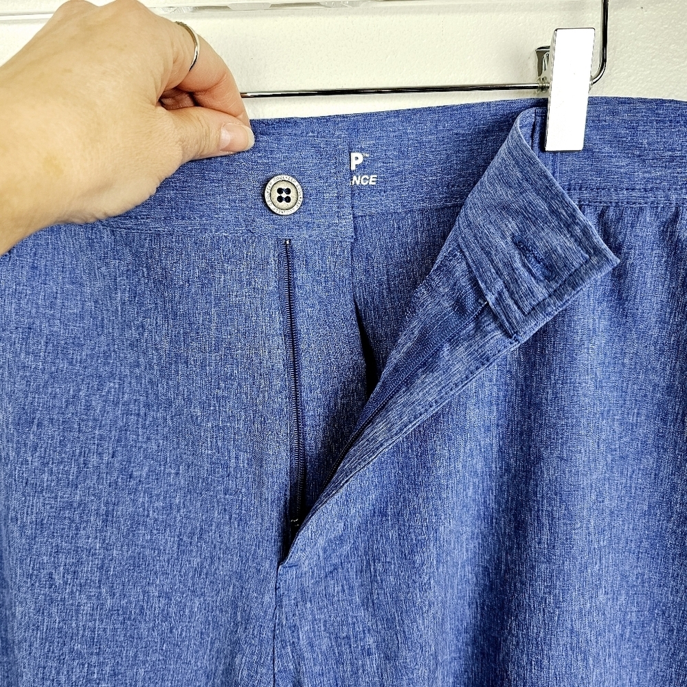 Coolkeep Blue Stretch Performance Shorts Size 38 - image 5